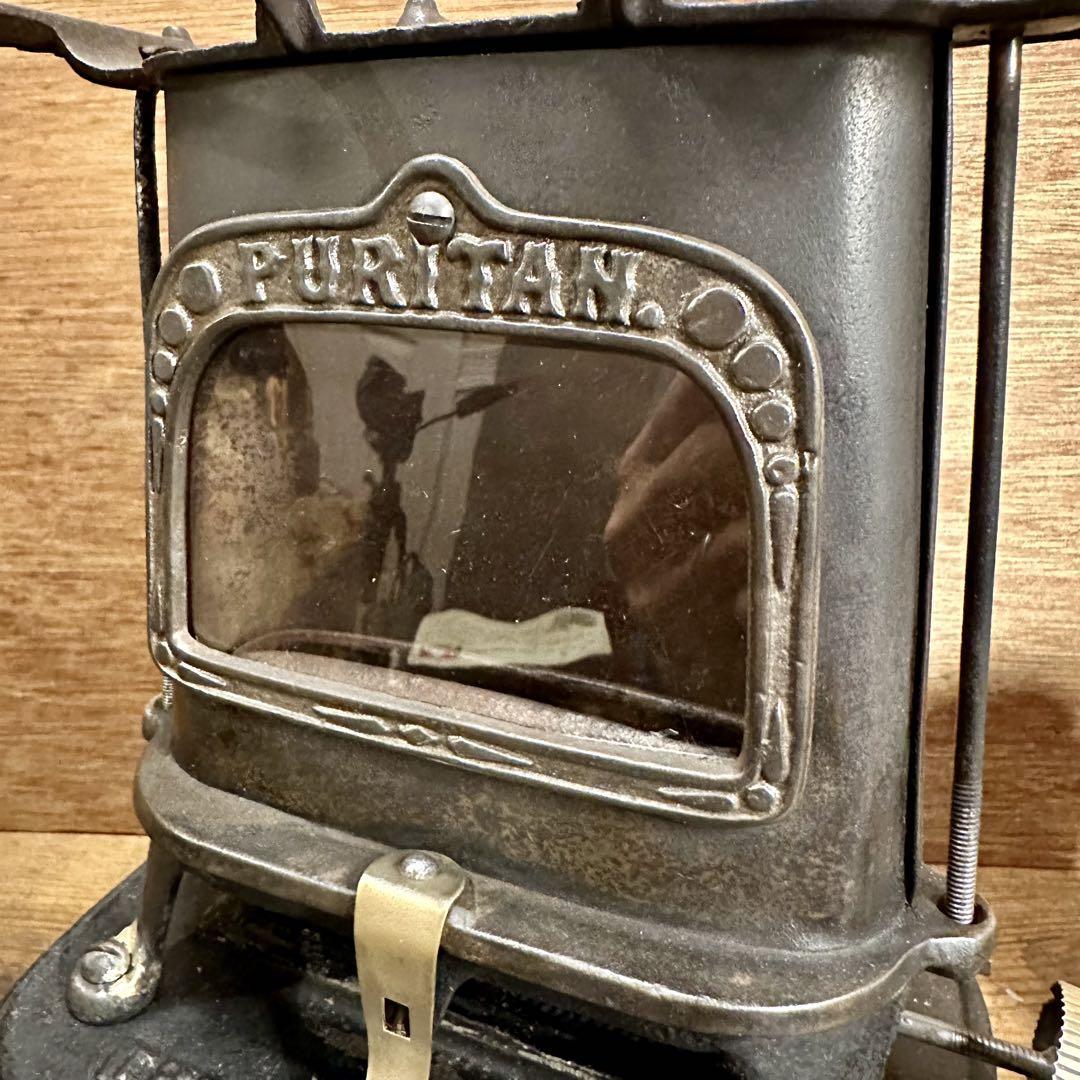 美品】アイロンストーブ PURITAN ランプストーブ SADIRON ピューリタン