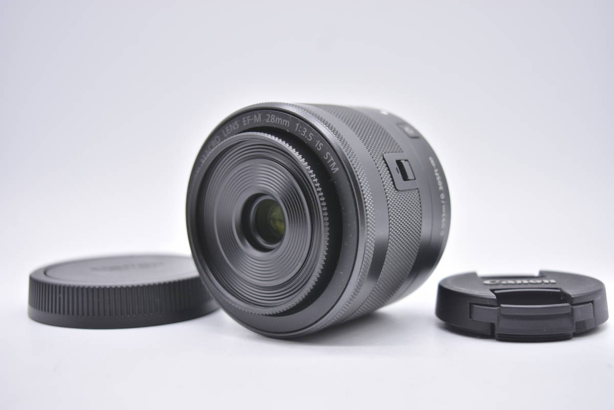★美品★ キヤノン CANON EF-M 28mm F3.5 MACRO IS STM　G1704＃1234