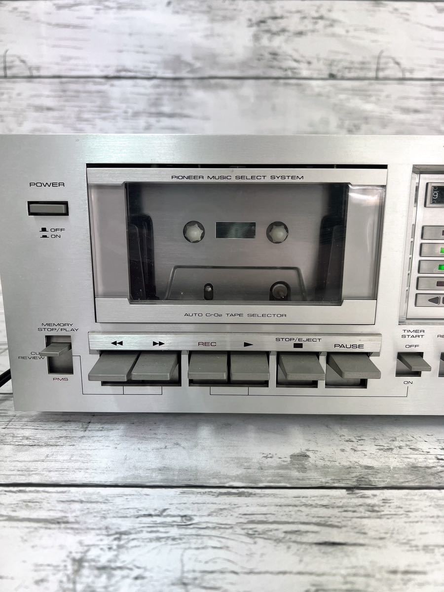 Pioneer CT-600 パイオニア カセットデッキ 再生、録音OK 美品・動作品