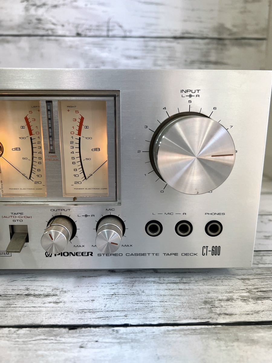 J】Pioneer CT-6 カセットデッキ パイオニア 3244818 パイオニア