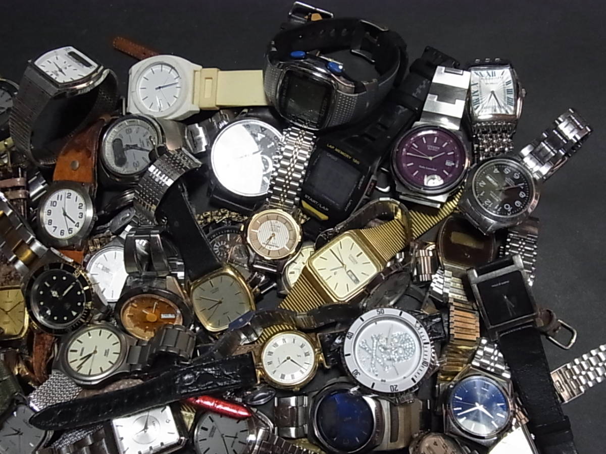 ジャンク時計☆カシオ G-SHOCK，セイコー，懐中時計，シチズン他