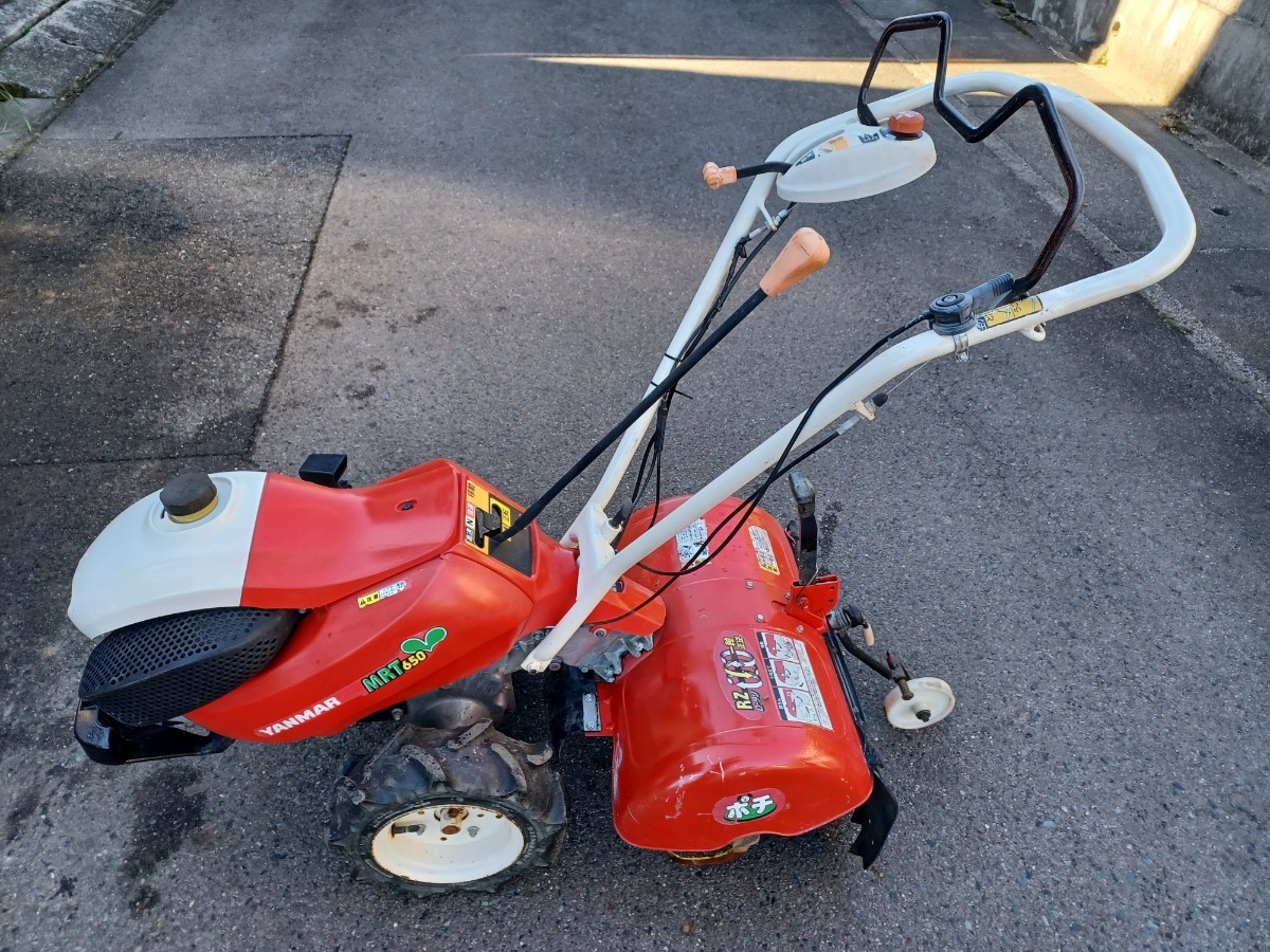 その他 【SOLD OUT】ヤンマ 耕運機 管理機 MRT650EX ポチ 6馬力 耕耘幅 