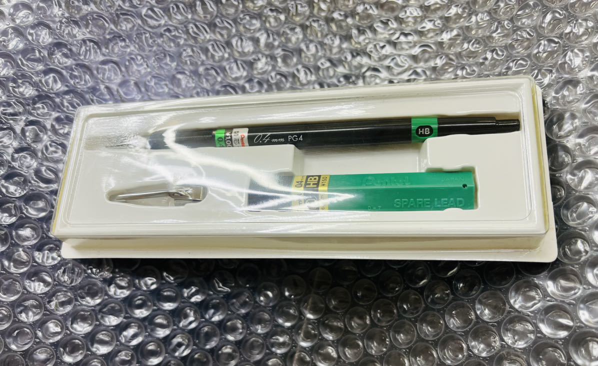 新品 廃盤 Pentel ぺんてる PG4 シャーペン 0.4 グラフペンシル