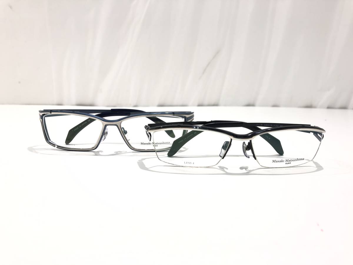 1円スタート 中古品 Masaki Matsushima マサキマツシマ メガネ 