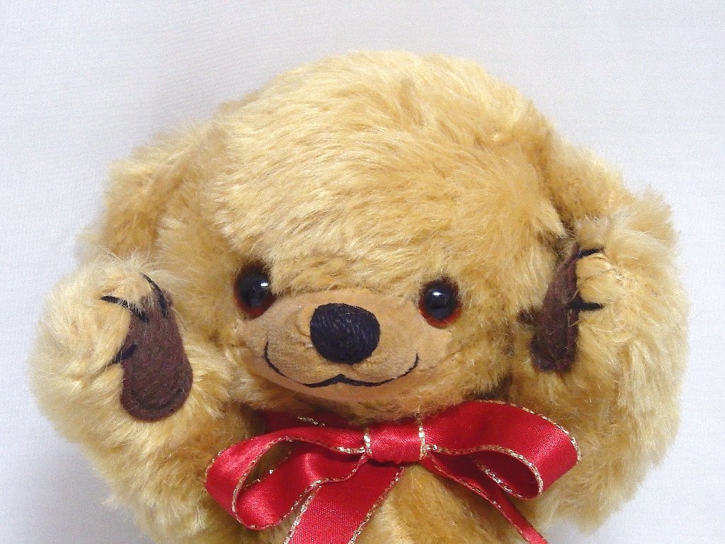 ヴィンテージ チーキー メリーソート ゴールド モヘア アンティーク