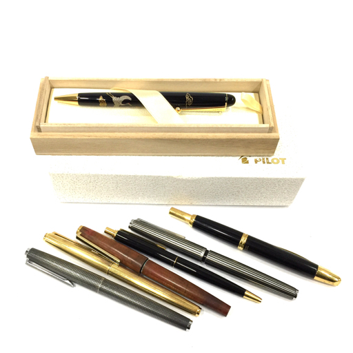 パイロット 万年筆 カスタム スターリングシルバー ペン先18K-WG 他