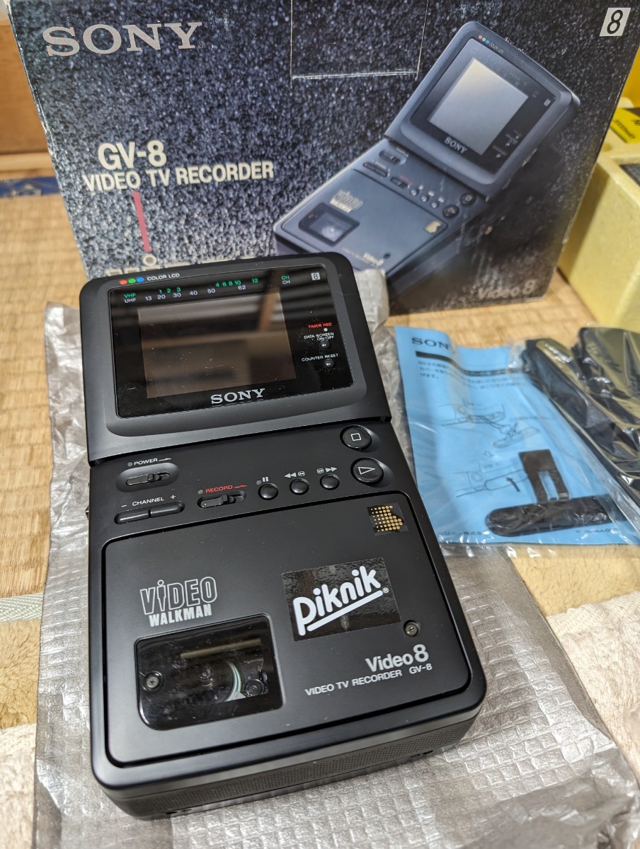 GV-8 SONY Video 中古美品SONY VIDEOWALKMAN 希少SONY 美品 SONY