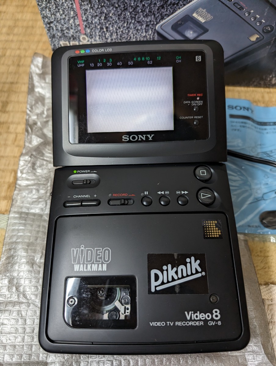 GV-8 SONY Video 中古美品SONY VIDEOWALKMAN 希少SONY 美品 SONY
