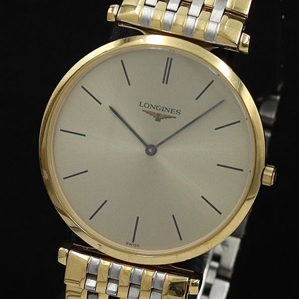 ロンジン グランクラシック 腕時計 - クォーツ 電池式 「longines L4 