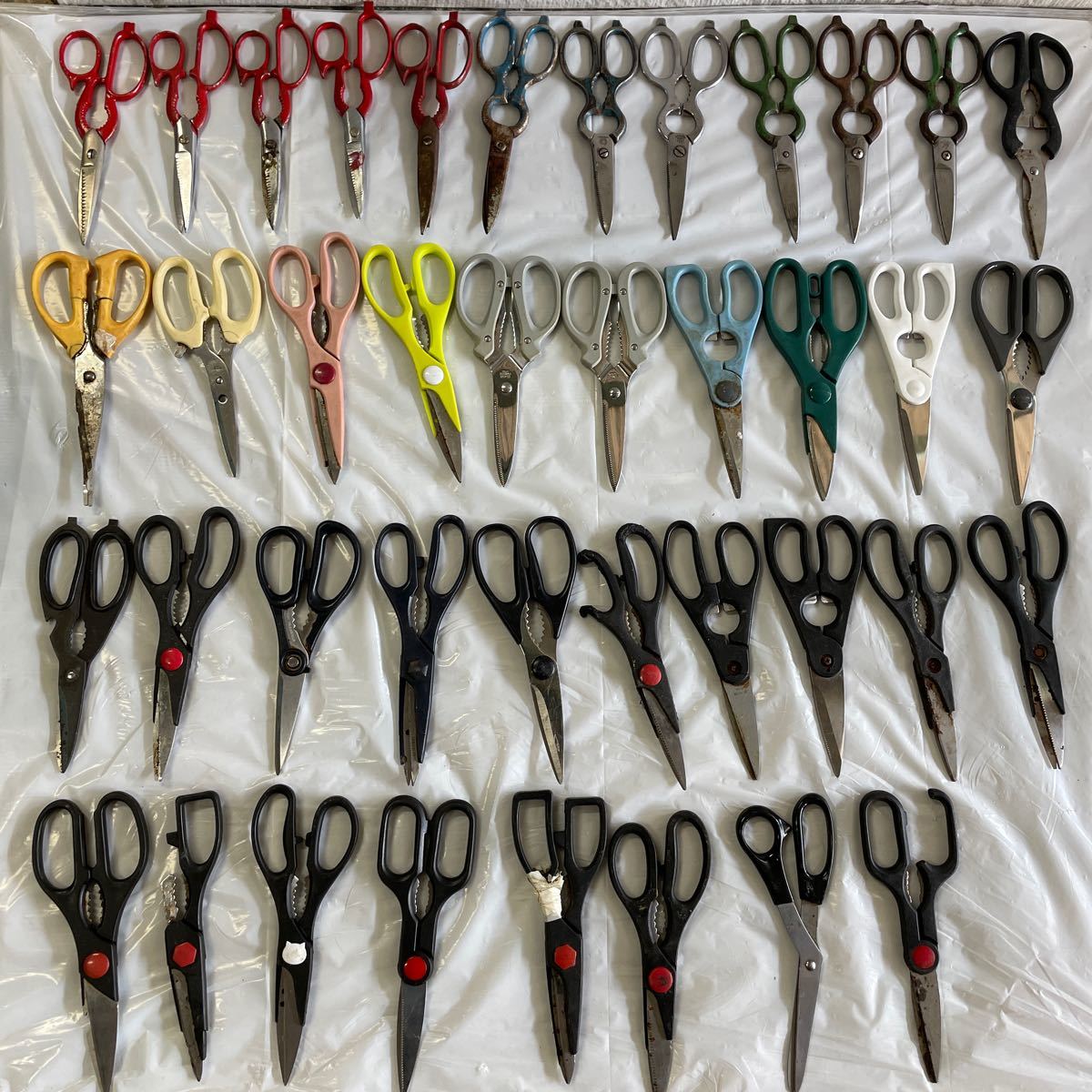 ⑦ キッチンバサミ 鋏 まとめセット 調理用ハサミ 料理鋏 切断用品