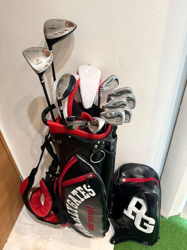 送料無料 希少 左 レフティ ゴルフクラブ 本格フルセット HONMA ホンマ