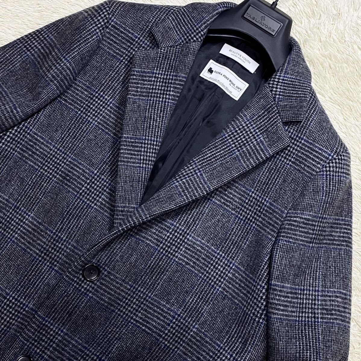 EXTRA FINE WOOL 120 S ユナイテッドアローズチェスターコート