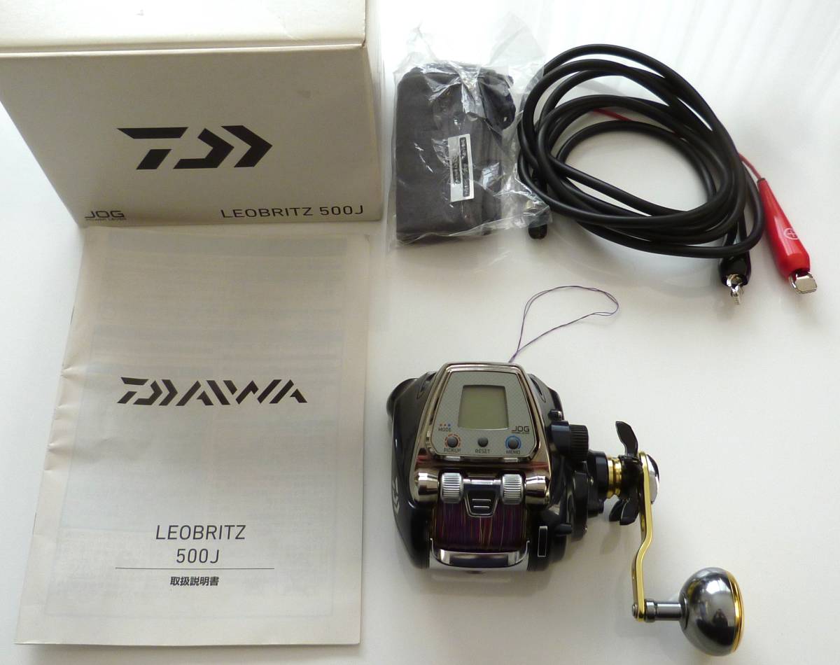 DAIWA ダイワ レオブリッツ 500J 右ハンドル 中古 旧タイプ 巻上げ距離