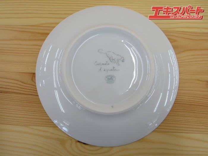未使用 HERMES エルメス 赤道直下のスケッチ パンプレート 14cm 2枚 箱 