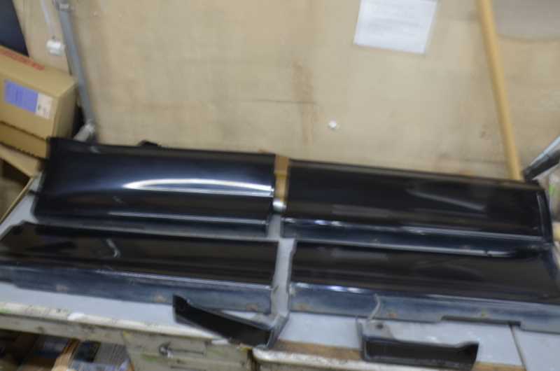 デリカ D5 ローデスト (CV5W) 純正 破損無 取付OK 左右ドアプロテクター ドアパネル 1台分 右 左 k077350