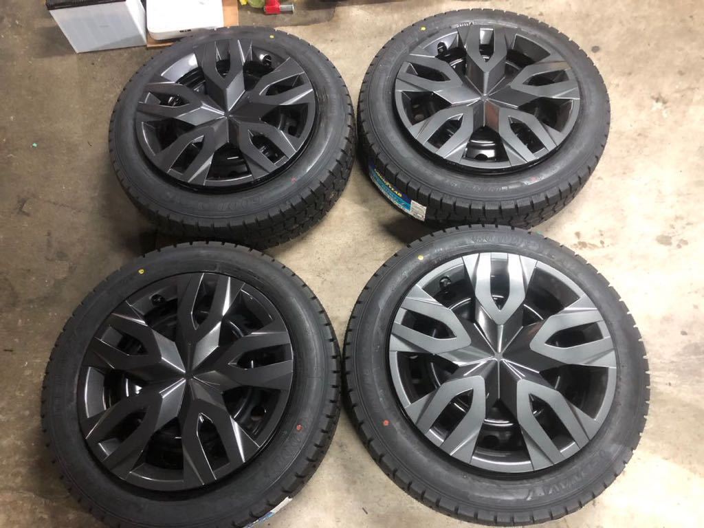 新品　新車外し　トヨタ 60 61系 プリウス 純正 ホイール　純正ナット　17インチ 6.5J +40 グッドイヤー アイスナビ7 195/60R17 2021年 4本 M's オフィシャルショップ グーネット プリウス FR MXWH60