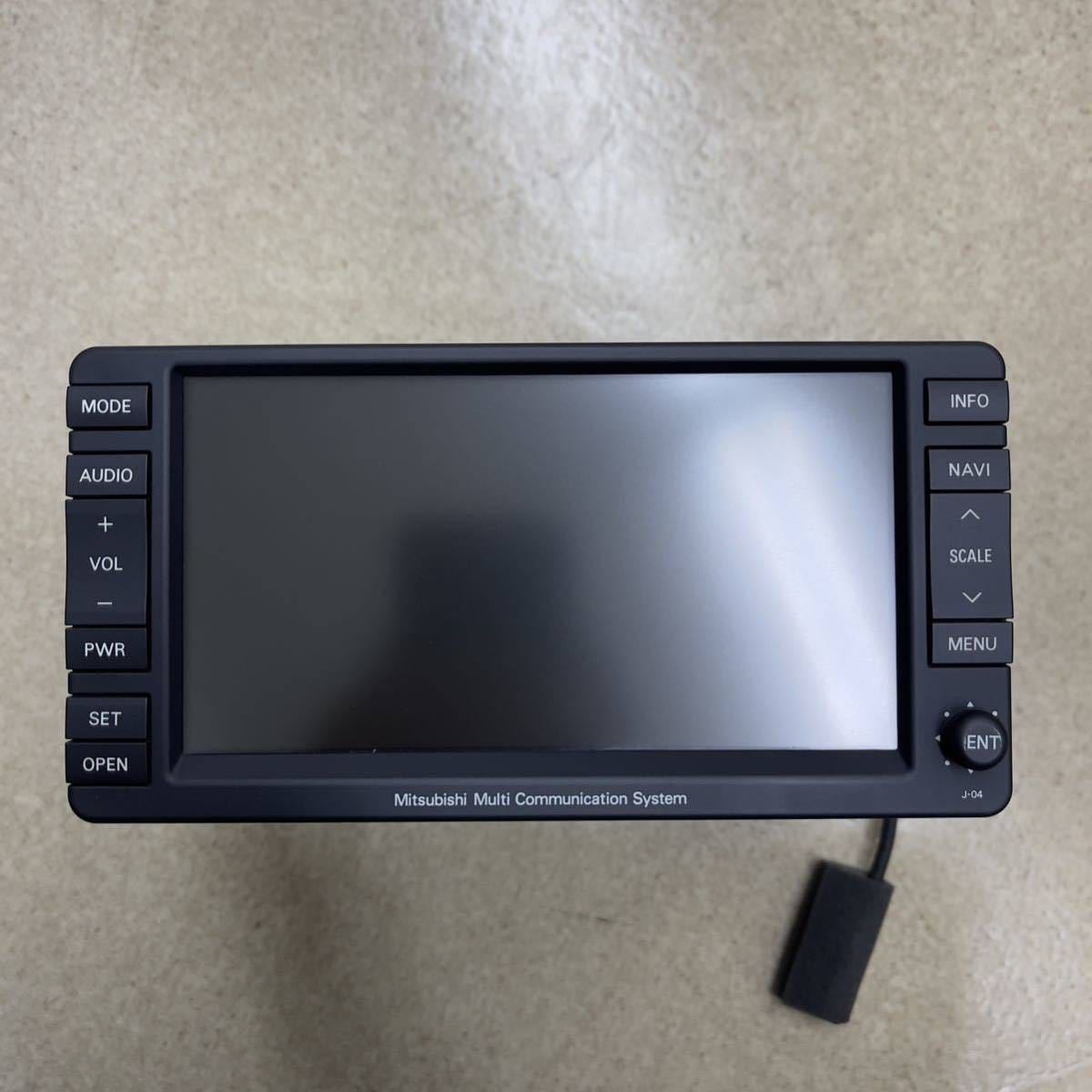 三菱 純正 ナビ HDDナビ MMCS J-04 ランエボ10 ランサー