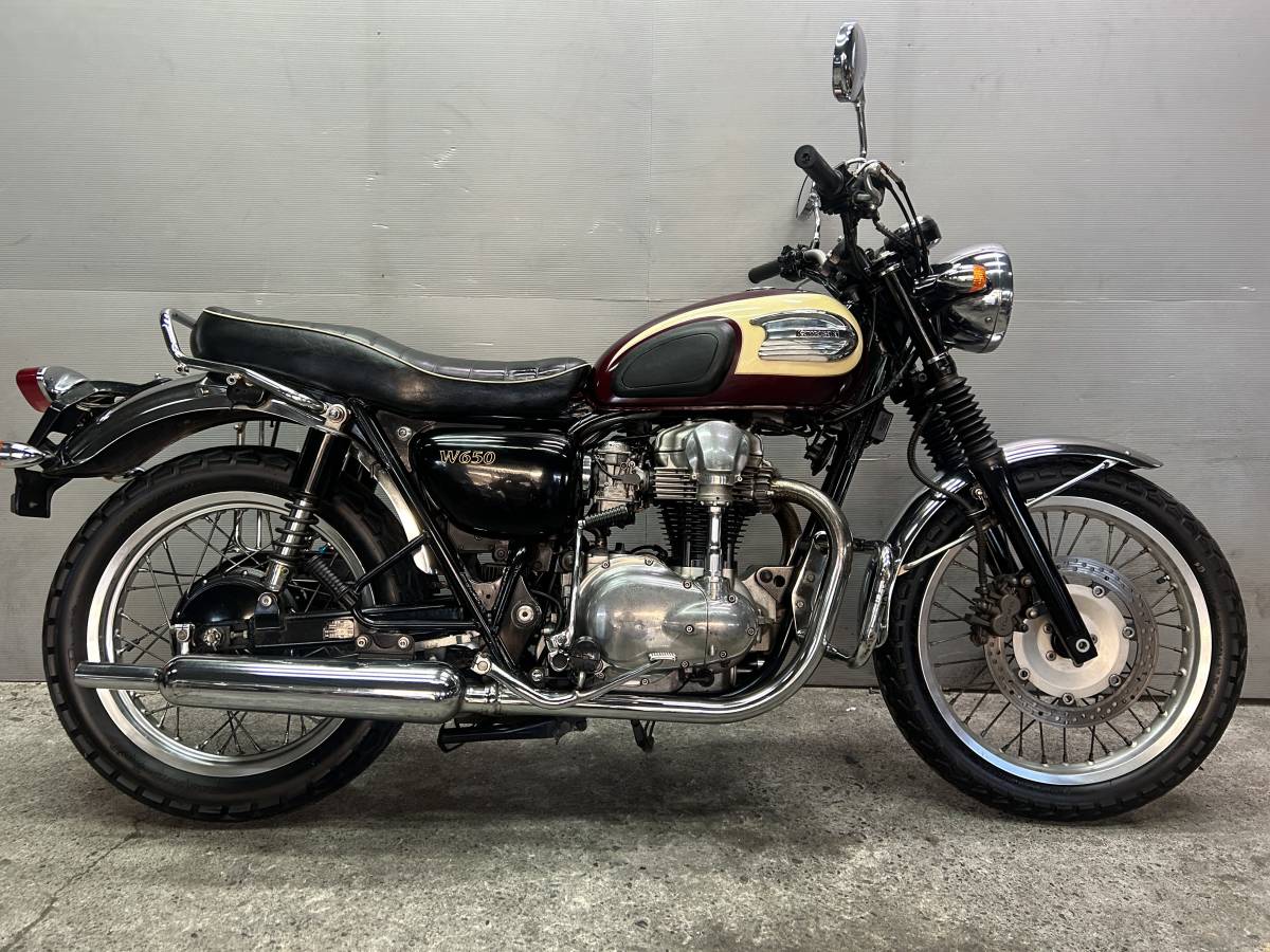 車検 長～い W650 1円売り切り 即決あり