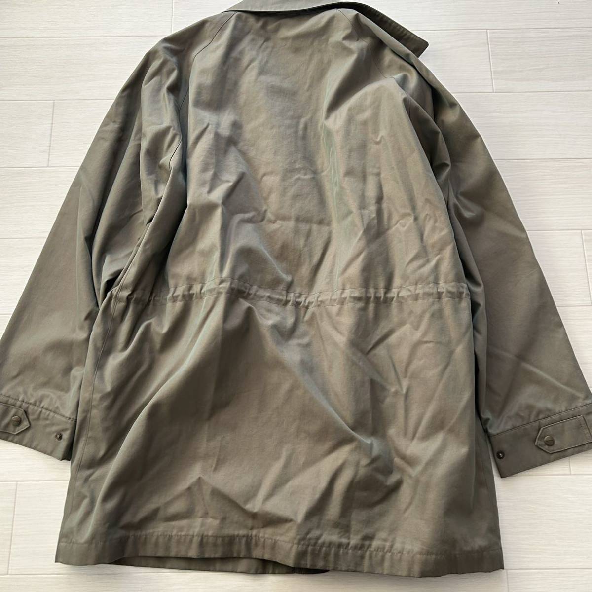 BURBERRY'S 希少玉虫色 一枚袖 ステンカラーコート ライナー付き L