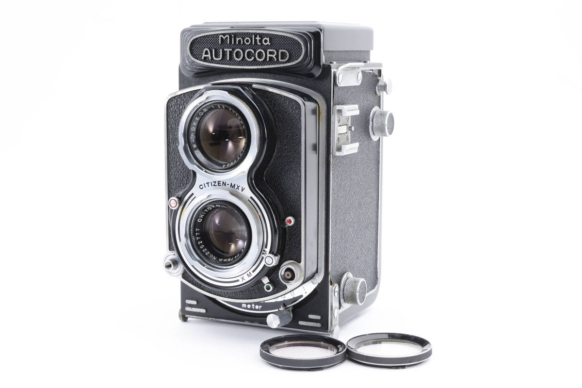 MINOLTA AUTOCORD ROKKOR 1:3.5 75mm ミノルタ オートコード 二眼レフ