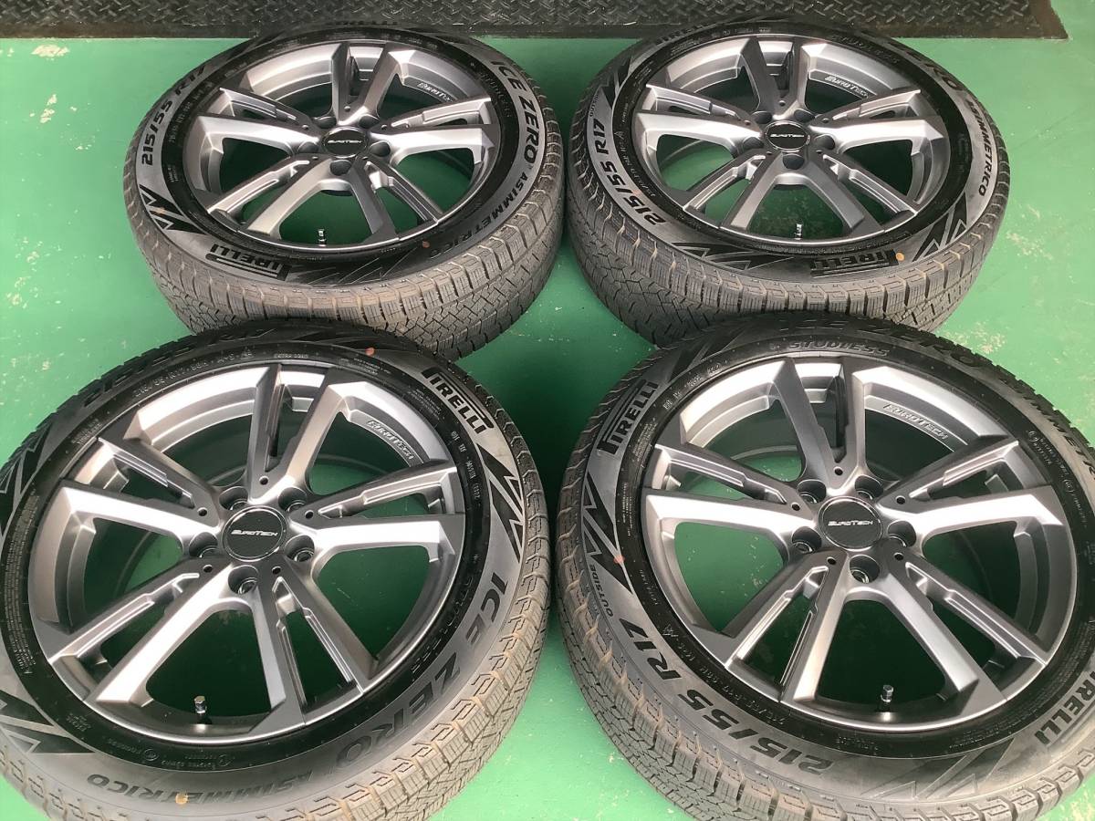 おまとめ 未使用+中古】ユーロテック GAYA SOLI 17x7J 5H 112 +50 4本 1台分 215