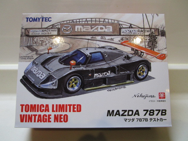 トミカリミテッドヴィンテージ ネオ／マツダ787B テストカー／1/64