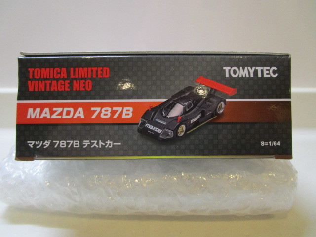 トミカリミテッドヴィンテージ ネオ／マツダ787B テストカー／1/64