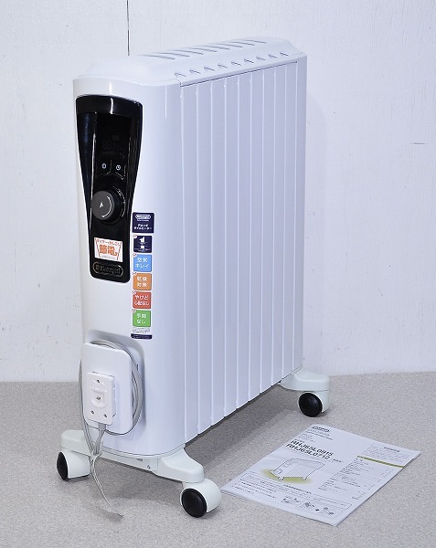 中古■DeLonghi デロンギ ユニカルド オイルヒーター RHJ65L0915 暖房器具