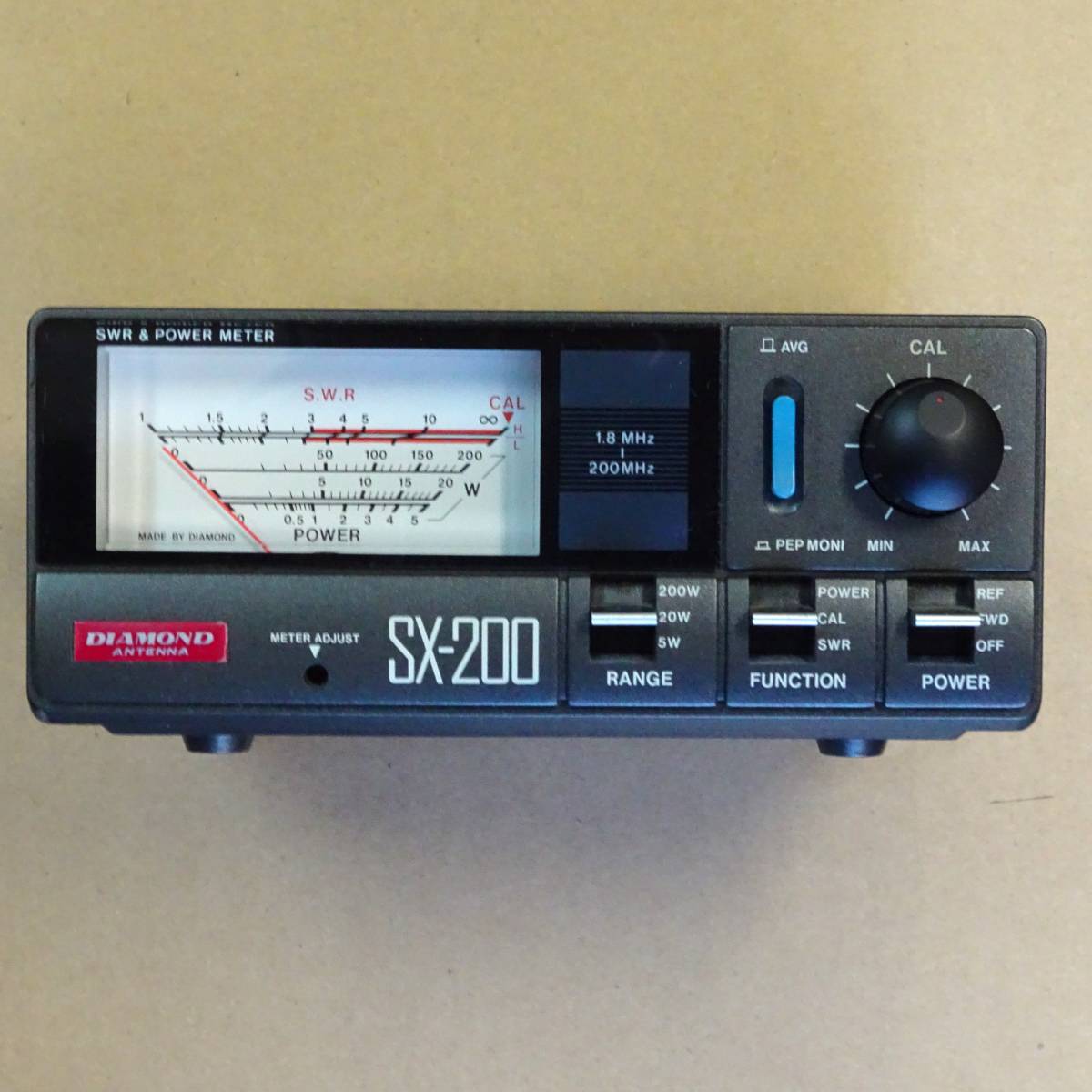 DIAMOND ダイヤモンド SWR &POWERメーター SX-200 - Diamond Swr Meter