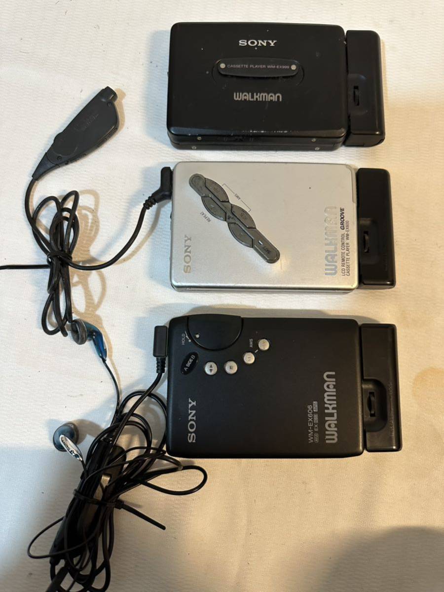 ジャンク□ SONY / WM-EX999 / WM-EX606/WM-EX600/ポータブルカセット