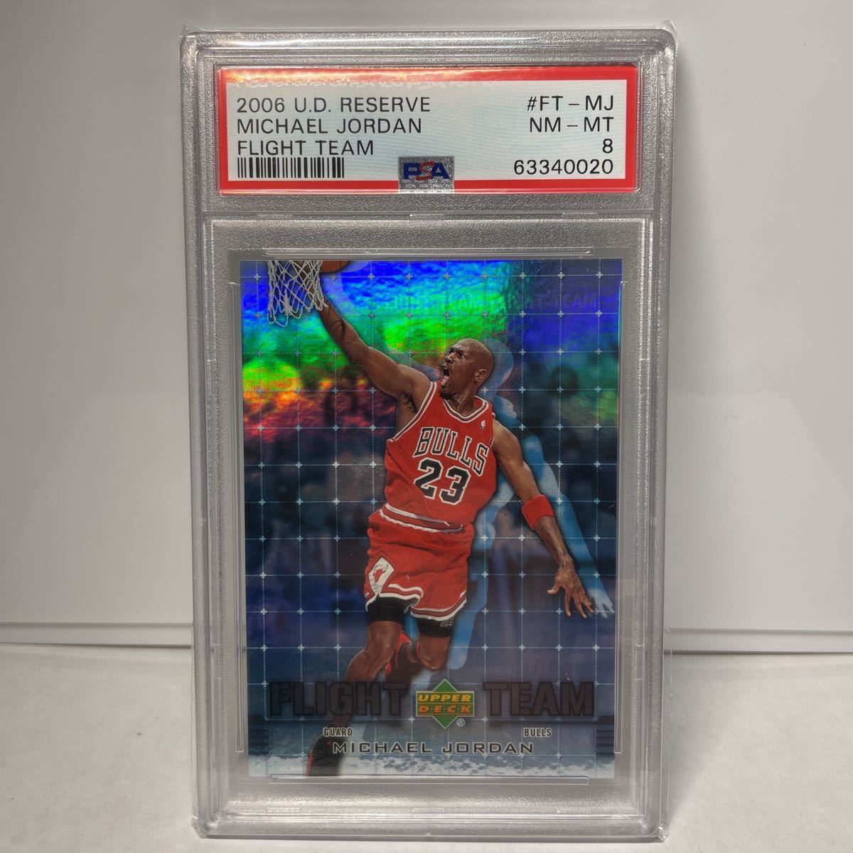 新作，限定セール PSA 8 Michael Jordan Flight Tram 2006-07 Upper Deck NBA Reserve(Upper Deck)｜売買されたオークション情報、yahooの商品情報をアーカイブ公開 - オークファン Upper Deck