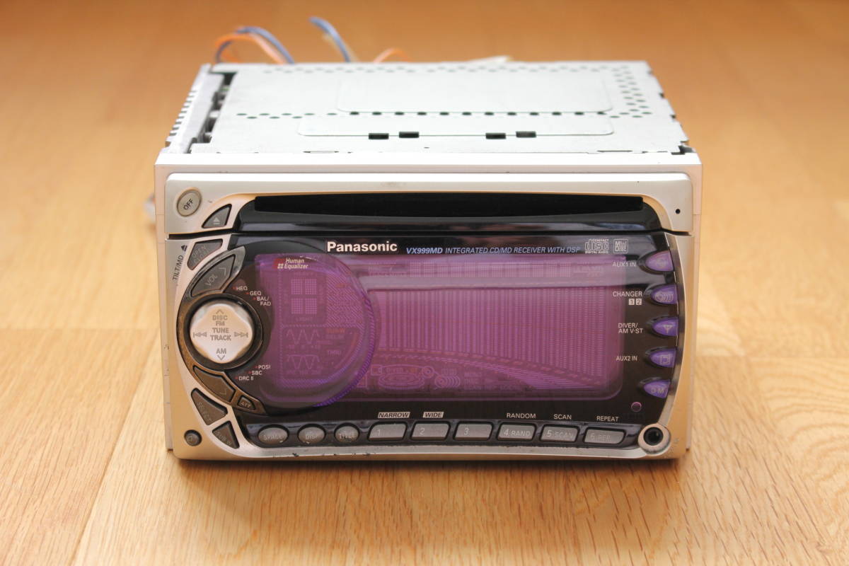 Panasonic VX999MD カーステレオ Panasonic CQ-VX999MD [MiniDisc Wiki]