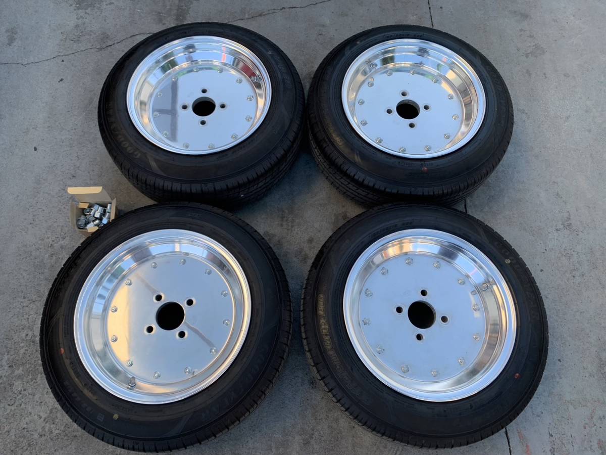 SSR スピードスター マークⅠ 15インチ 7.5J Cタイプ 114.3 4穴 185/65R15