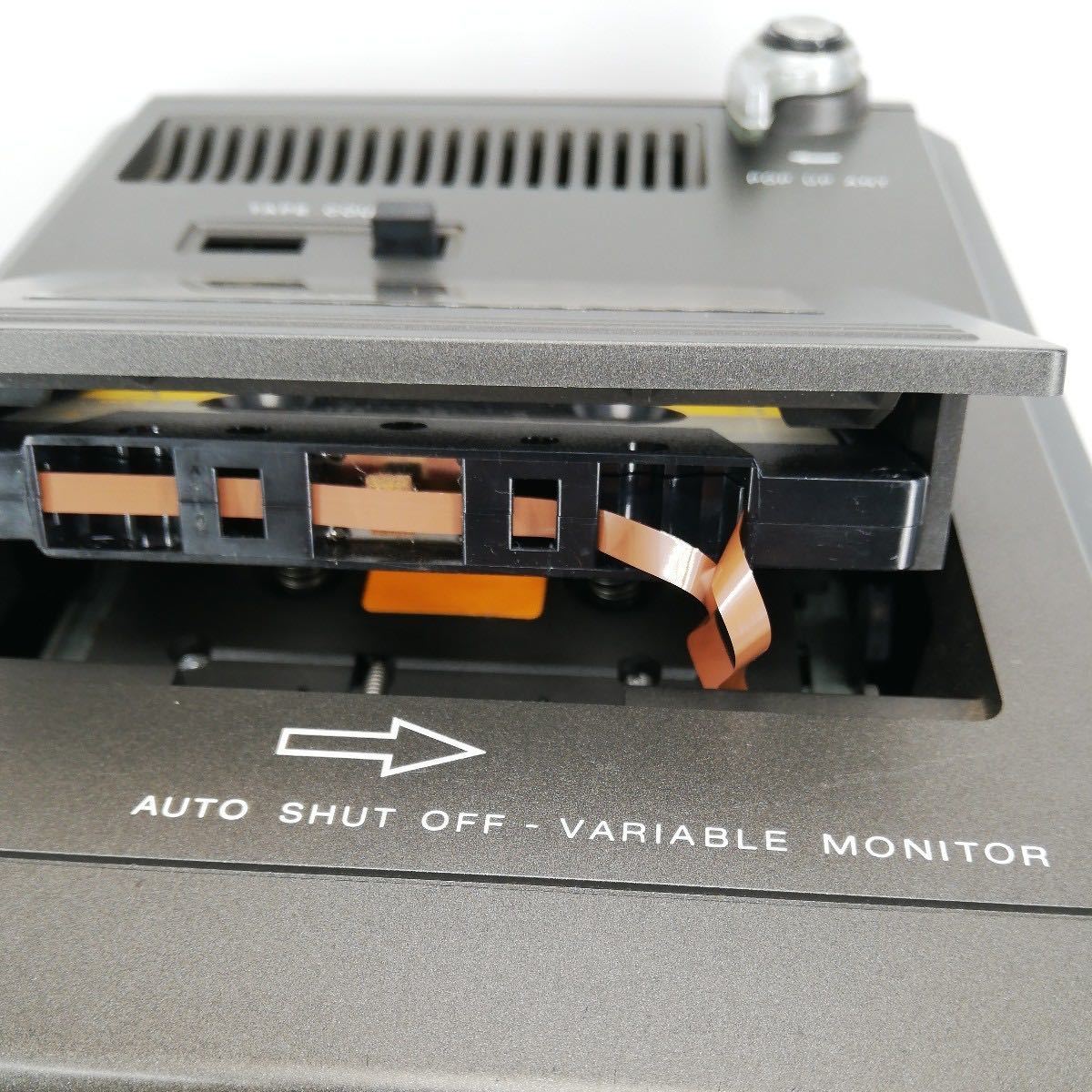 サ)[ジャンク] SONY ソニー JACKAL ジャッカル TV-FM/AM RECEIVER