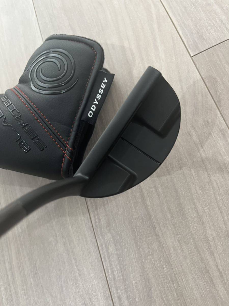 美品 オデッセイ WHITE HOT BLACK（ホワイト ホット ブラック）パター
