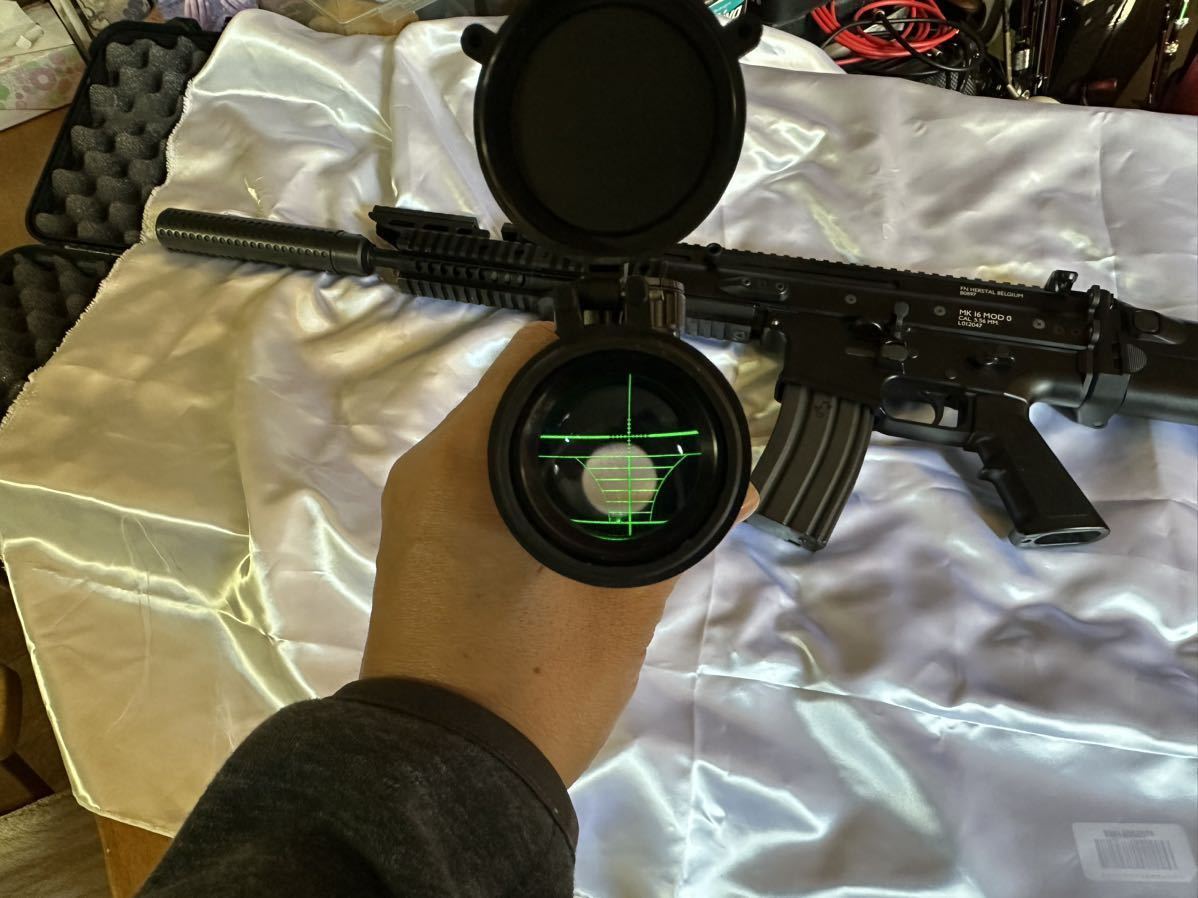 次世代電動ガン SCAR-L laylax ブースター スナイパー カスタム 次世代