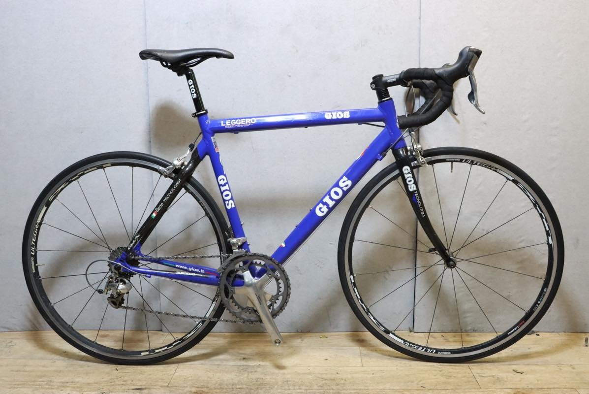 ■GIOS ジオス LEGGERO カーボンバックフレーム 6600 ULTEGRA WH-6700 2X10S サイズ54 2010頃