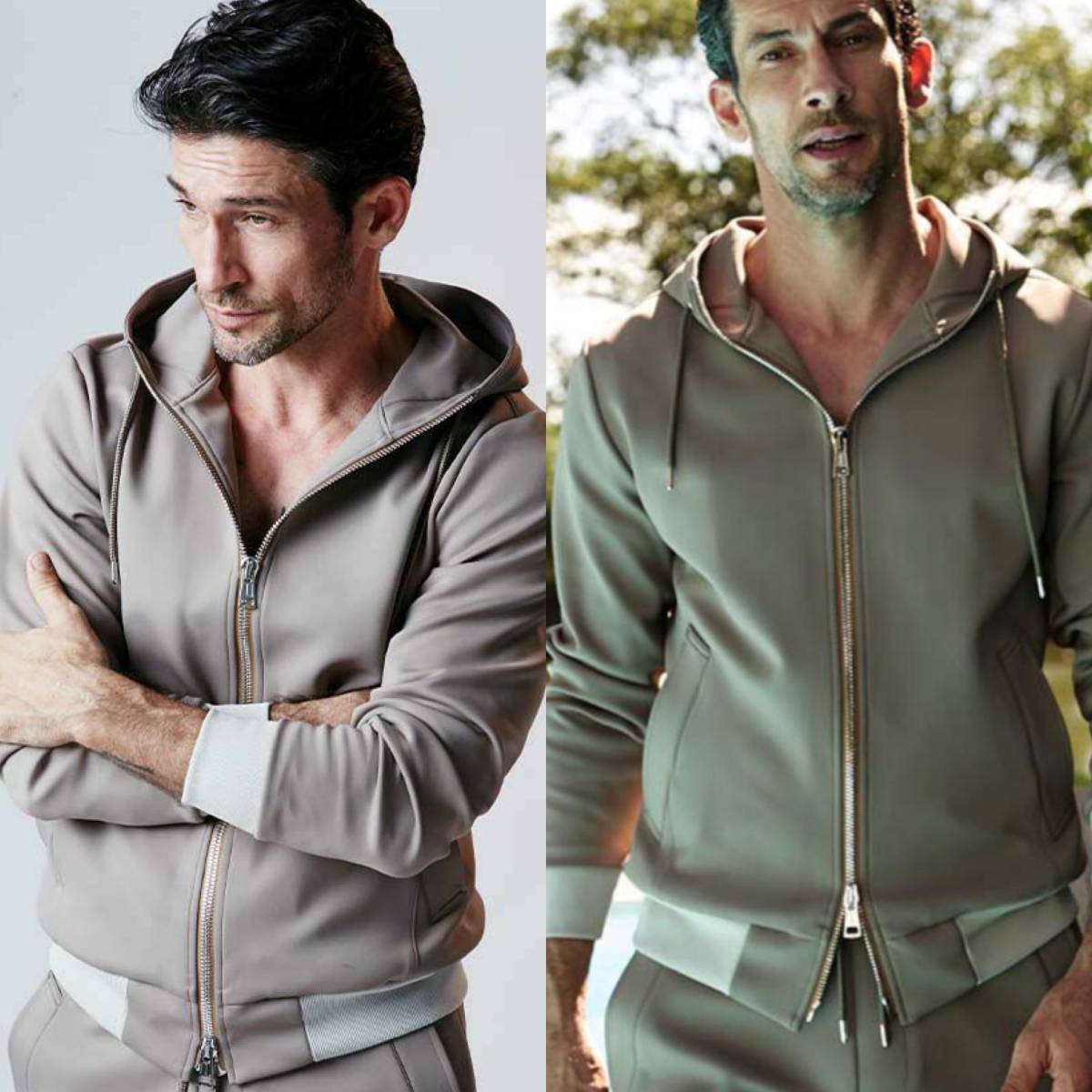 22SS 定価16万 1piu1uguale3 上下セットアップ ZIP PARKA (40G FULLY 