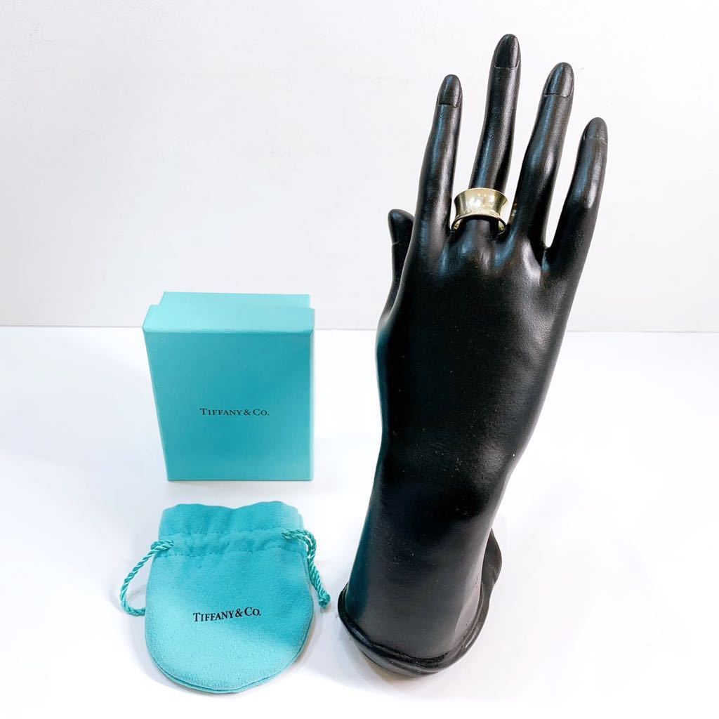 豊富な，新作登場 320 TIFFANY&Co. ティファニー リング シルバー925 指輪 アクセサリー SILVER 保存袋 箱付き メンズ レディース ビンテージ 現状品(シルバー)｜売買されたオークション情報、yahooの商品情報をア シルバー
