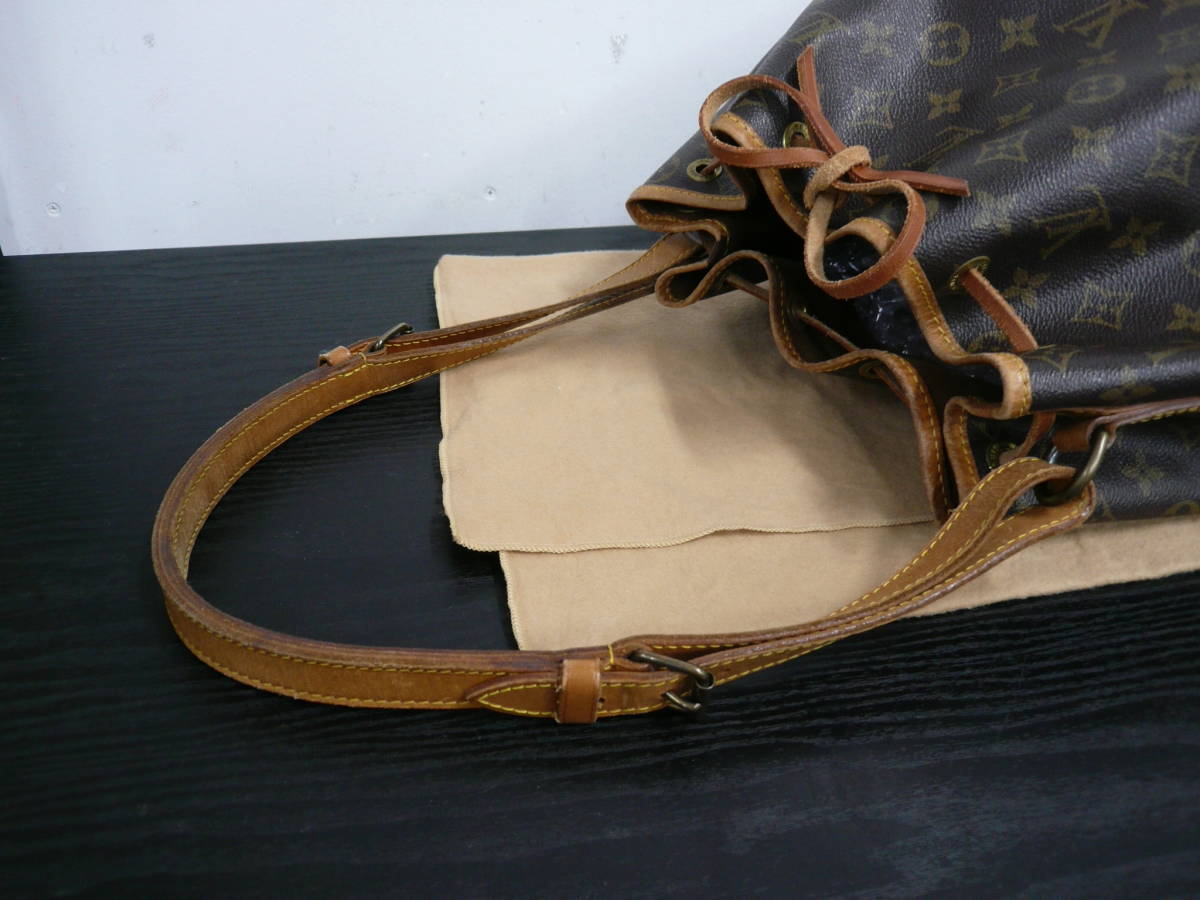 QQ156 ルイヴィトン LOUIS VUITTON 巾着バッグ ショルダーバッグ ノエ 
