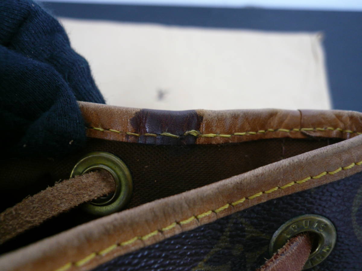 QQ156 ルイヴィトン LOUIS VUITTON 巾着バッグ ショルダーバッグ ノエ 