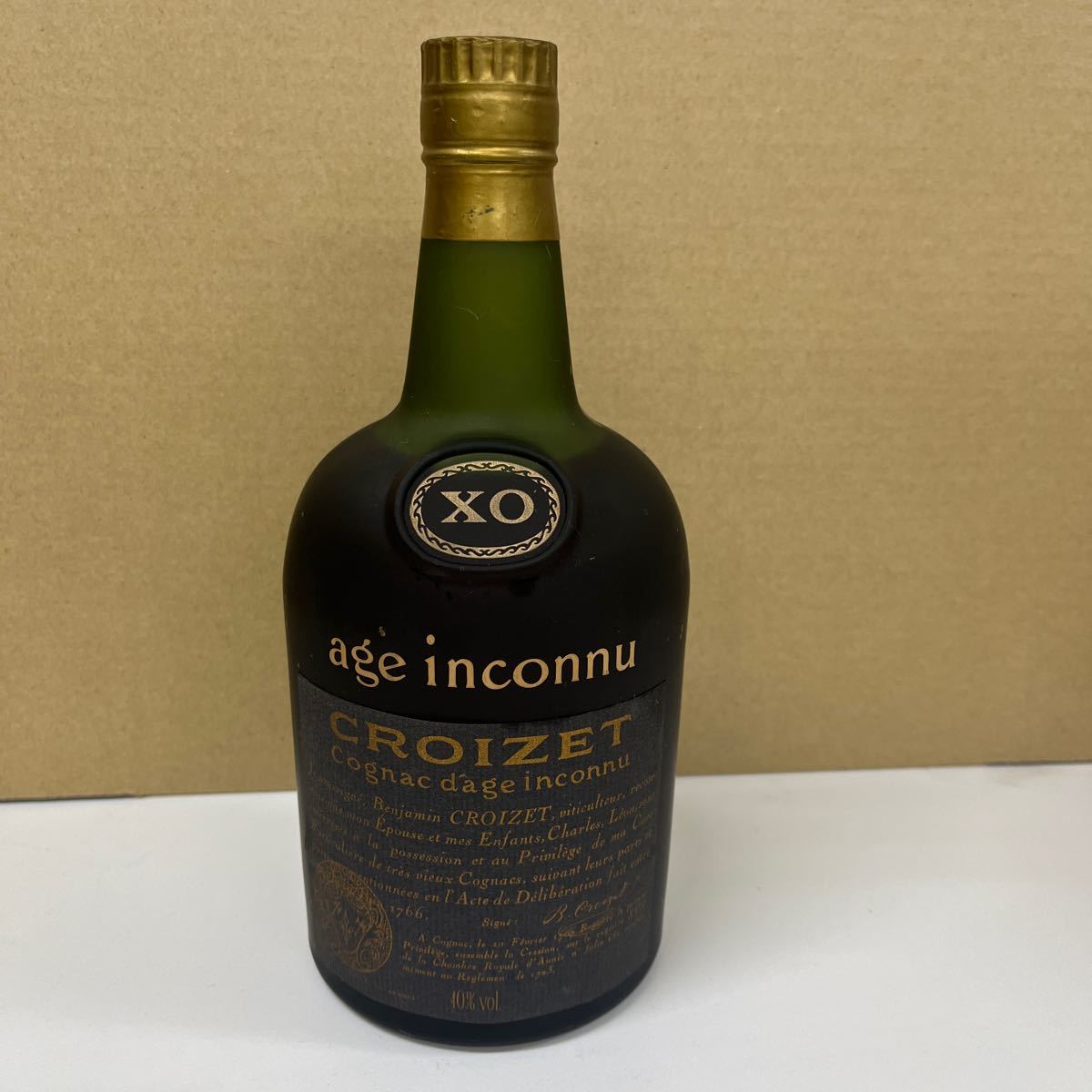 16. ☆未開栓☆ CROIZET AGE INCONNU クロアーゼ アージュ アンコニュ
