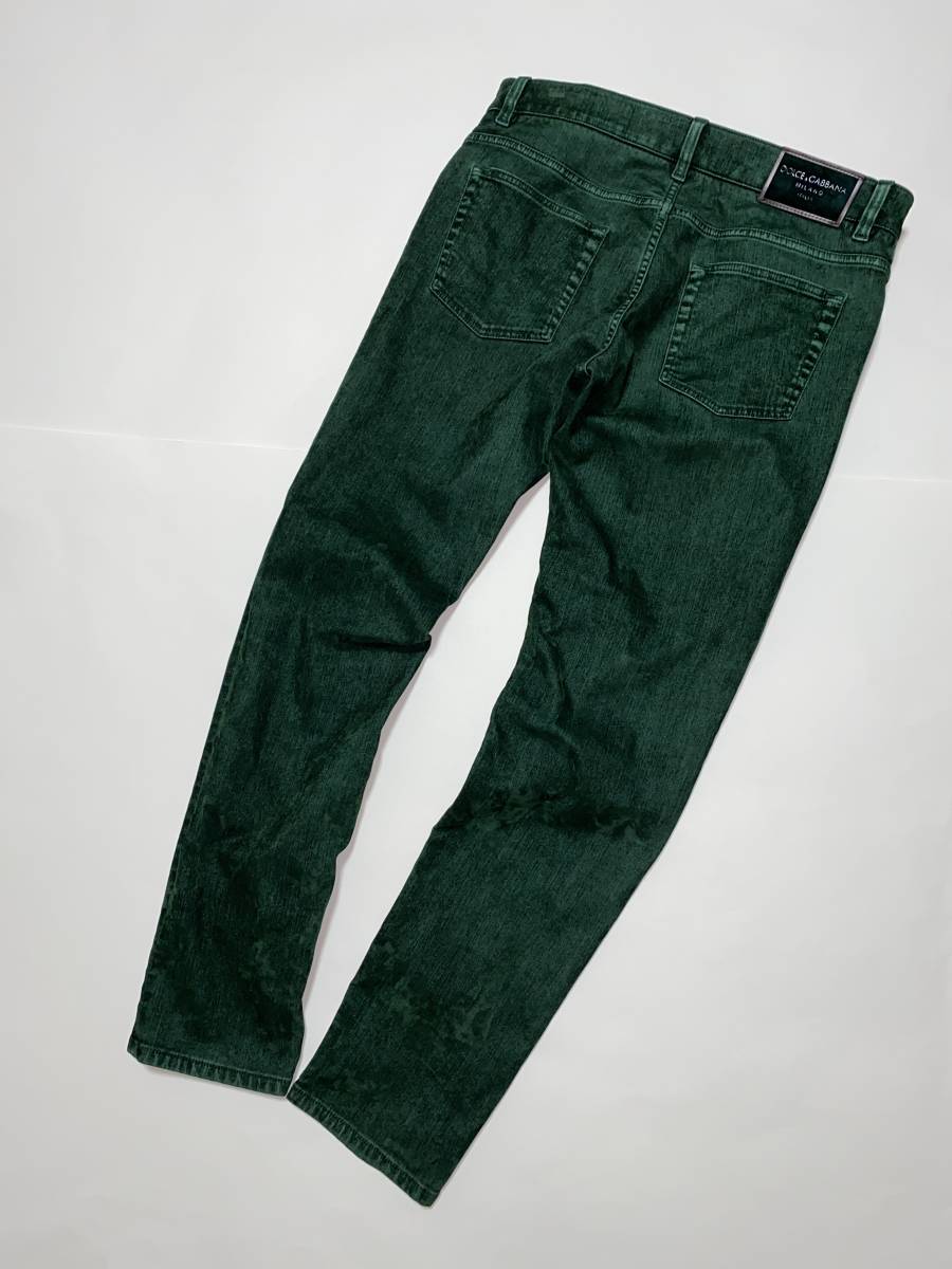 ほぼ未使用 現行モデル ドルチェ&ガッバーナ SKINNY コットンxポリ系  