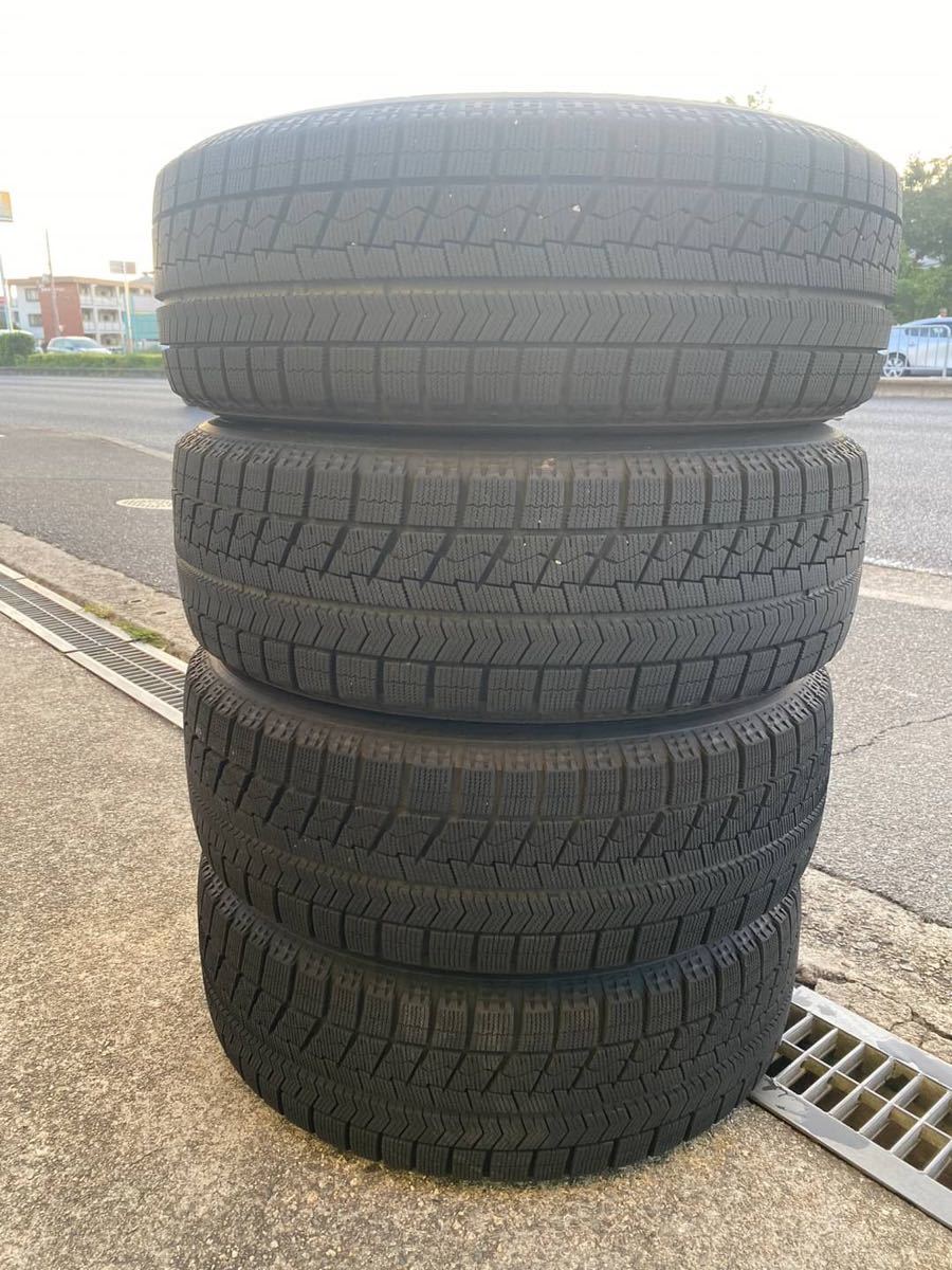 A8690 weds VELVA KEVIN 114.3 17x7J in40 225/60R17 ブリザックスタッドレスセット(スタッドレス ...