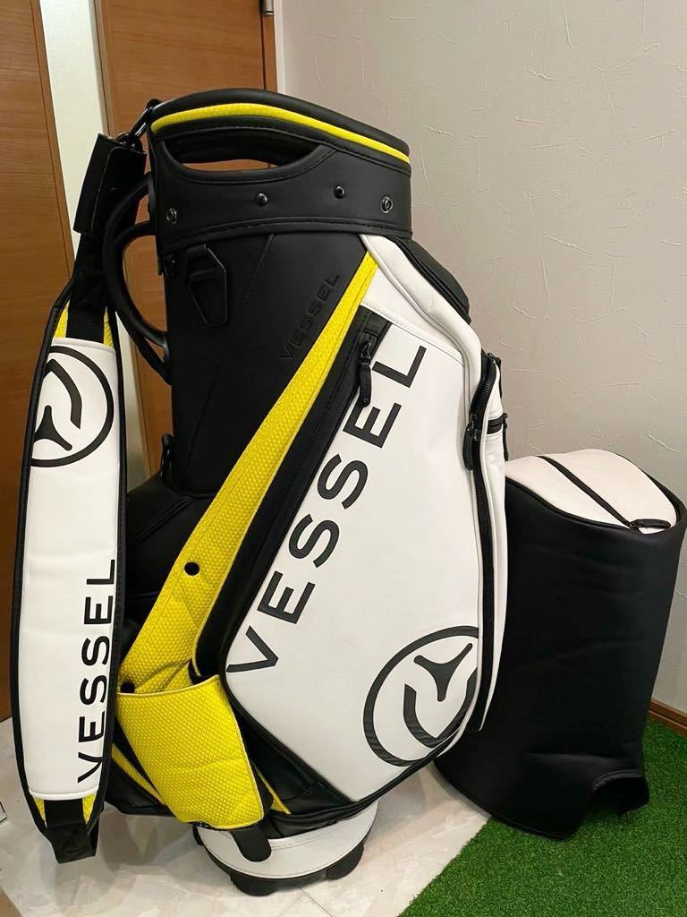 Vessel キャディバッグ プライムスタッフ VESSEL ベゼル 正規品 PRIME MINI スタッフバック キャディバッグ