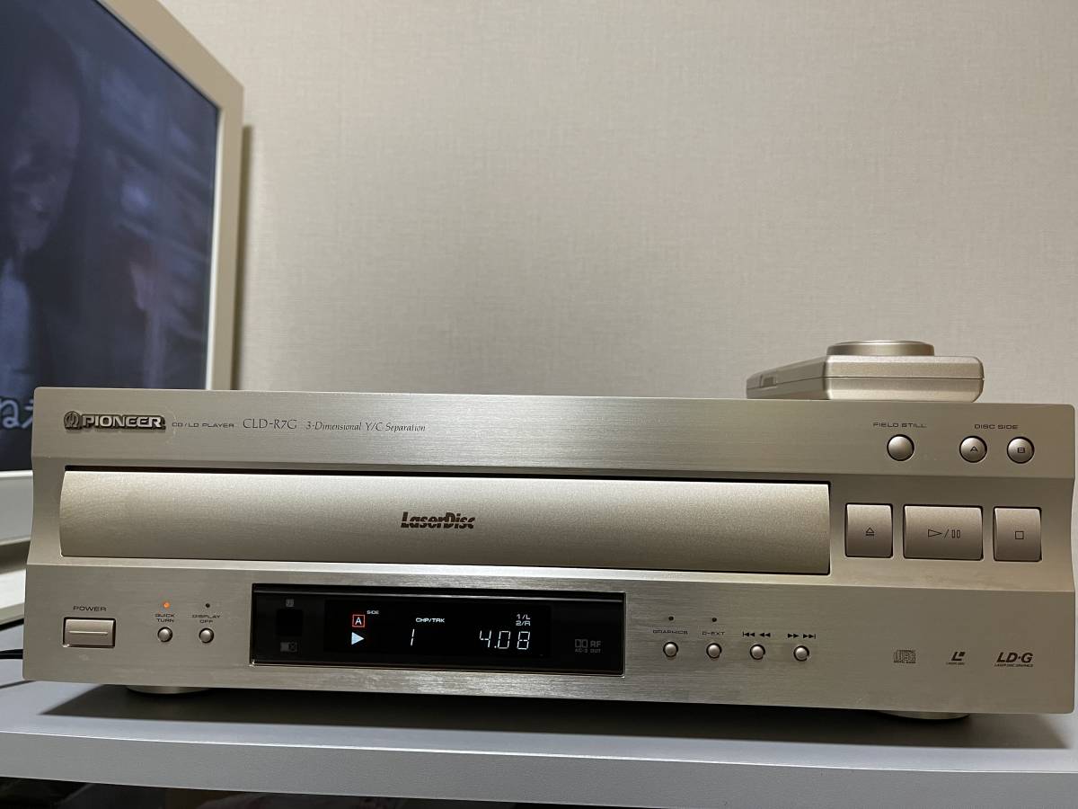CLD-R7G 美品！メンテナンス済みの高級機！パイオニア リモコン付き 