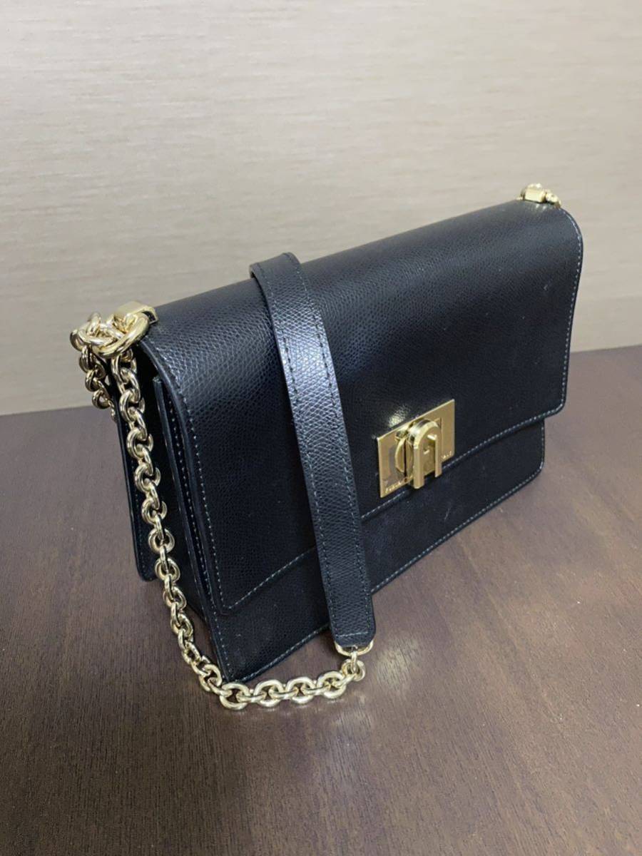1円〜未使用】FURLA 1927 黒【定価7万円程】COACH MICHAEL KORS kate spade