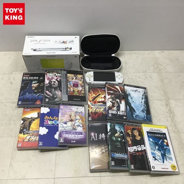 本物保証，セール 1円〜 訳あり PSP 本体 PSP-1000 ピアノ ブラック ゴッドイーター メタルギアソリッド ポータブルOPSプラス 喧嘩番長 一年戦争 他(おもちゃ、ゲーム)｜売買されたオークション情報、yahooの商品情 その他