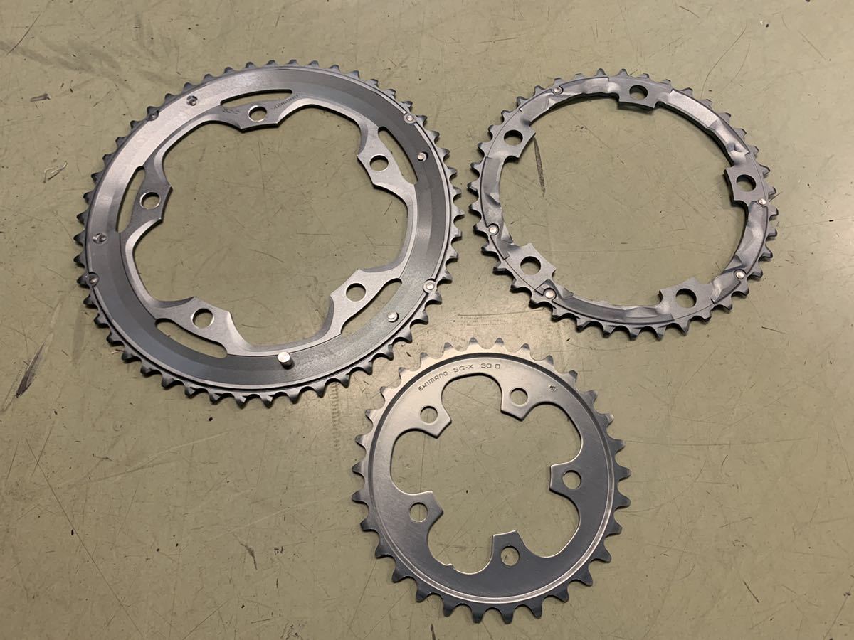 0 Shimano FC-5603 チェーンリングアウター FC-R7100 インナー10