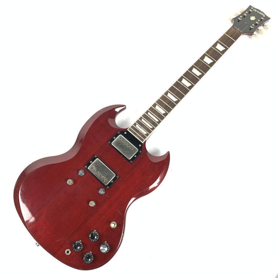 Orville SG オービル エレキギター シリアルNo.504028 赤系☆現状品